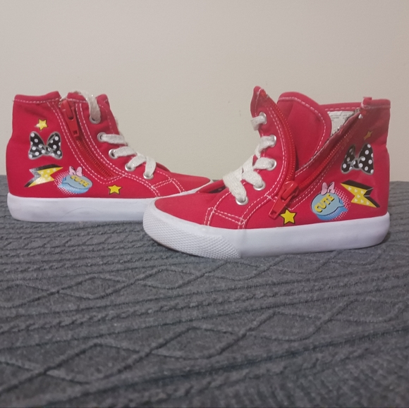 Minnie Mouse Hi-top Shoes - Picture 3 of 7